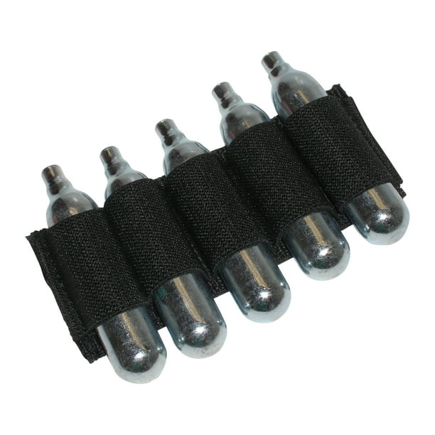 2 Hook & Loop Stock Class Pump Play Paintball 5 CO2, 10-shot Tube Holders