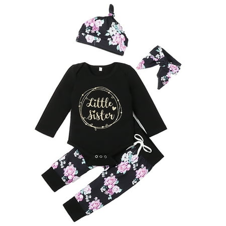 GYRATEDREAM Infant Baby Girl Romper Pants Headband Hat Clothes Outfit Set 0-24Months
GYRATEDREAM Infant Baby Girl Romper Pants Headband Hat Clothes Outfit Set 0-24Months