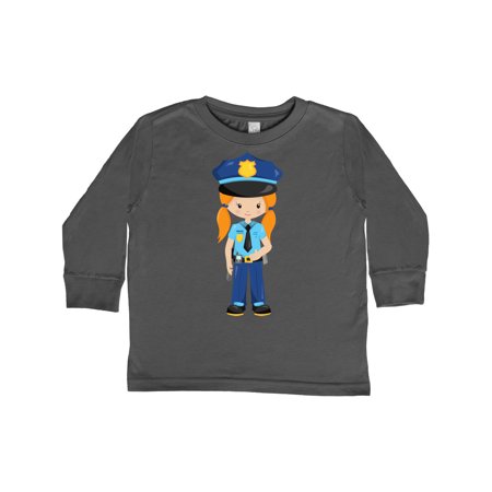 Inktastic Cute Girl Police Girl Orange Hair Police Uniform Gift Toddler Toddler Girl Long Sleeve T-Shirt
Inktastic Cute Girl Police Girl Orange Hair Police Uniform Gift Toddler Toddler Girl Long Sleeve T-Shirt
