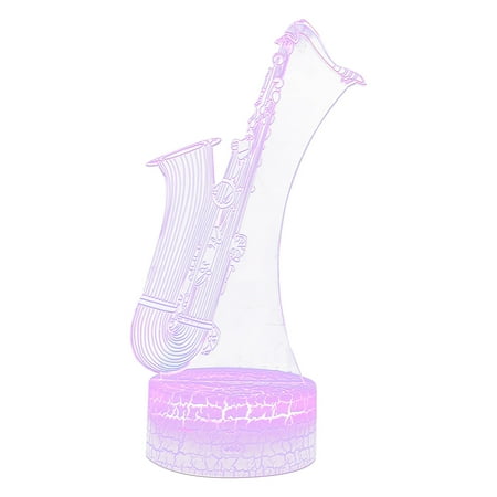 Chueow Musical Instrument 3D Night Light LED Colorful 16-Color Remote Control Desk Lamp 0
Chueow Musical Instrument 3D Night Light LED Colorful 16-Color Remote Control Desk Lamp 0