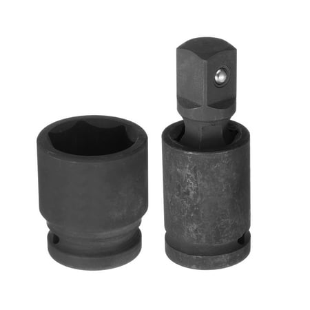 Uxcell 34mm Impact Shallow Socket 3/4 Drive Chromium Molybdenum Steel with Universal Joint
Uxcell 34mm Impact Shallow Socket 3/4 Drive Chromium Molybdenum Steel with Universal Joint