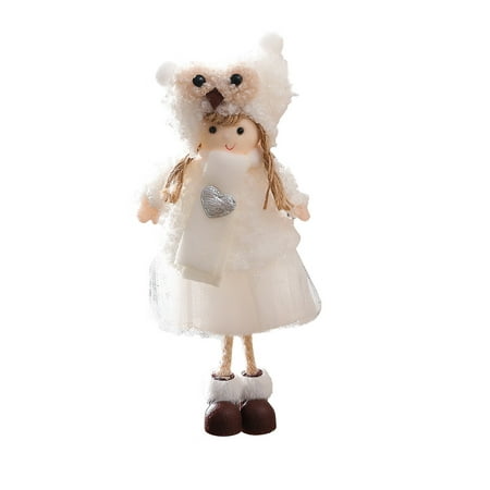 Christmas Net Yarn Cute Plush Angel Pendant Doll Gift Christmas Tree Pendant Pendant Accessories
Christmas Net Yarn Cute Plush Angel Pendant Doll Gift Christmas Tree Pendant Pendant Accessories