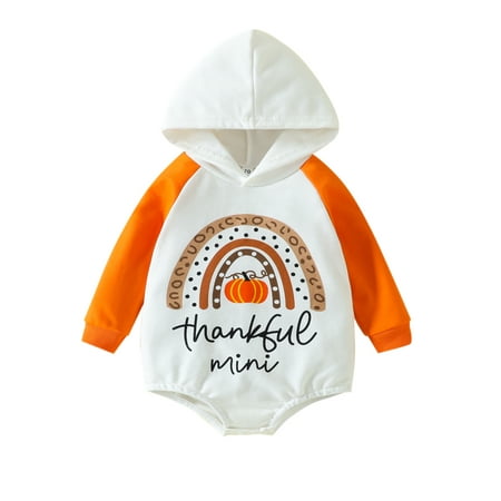 Wassery Newborn Baby Girl Boy Thanksgiving Romper Unisex Infant Long Sleeve Hooded Cartoon Loose Button Pullover Tops
Wassery Newborn Baby Girl Boy Thanksgiving Romper Unisex Infant Long Sleeve Hooded Cartoon Loose Button Pullover Tops