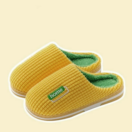 ZTTD Home English Women Slippers Autumn and Winter Fashion Comfortable Flat Bottom Warm Non Slip Yellow
ZTTD Home English Women Slippers Autumn and Winter Fashion Comfortable Flat Bottom Warm Non Slip Yellow