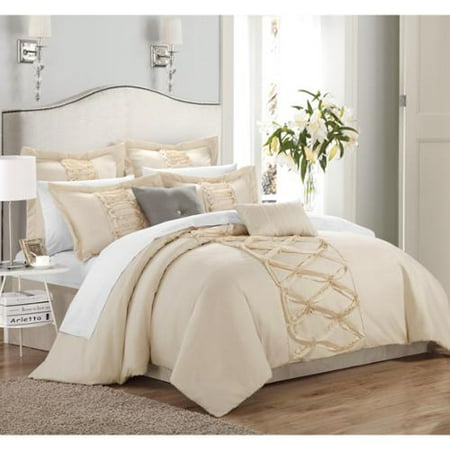 Oliver & James Labisse 8-piece Ruffled Comforter Set
