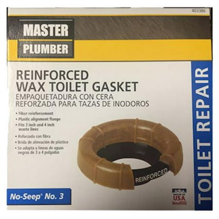 William H Harvey 403386 No.3 Master Plumber Wax Toilet Gasket