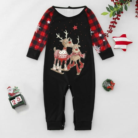 ERTUTUYI Christmas Baby Pajamas For Family Matching Christmas Family Pjs Sets Xmas Print Pjs Plaid Holiday Sleepwear Plaid Christmas Pajamas Black 100
ERTUTUYI Christmas Baby Pajamas For Family Matching Christmas Family Pjs Sets Xmas Print Pjs Plaid Holiday Sleepwear Plaid Christmas Pajamas Black 100