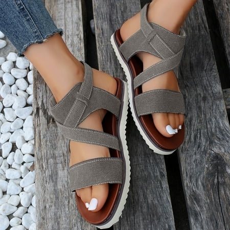 QWANG 2023 Women Slippers Girls Flat Bohemian Style Casual Sandals Slippers Beach Shoes Gray
QWANG 2023 Women Slippers Girls Flat Bohemian Style Casual Sandals Slippers Beach Shoes Gray