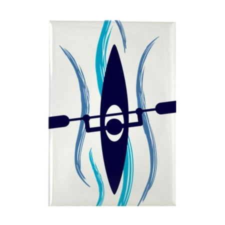 CafePress - Current Kayak - Rectangle Magnet, 2"x3" Refrigerator Magnet