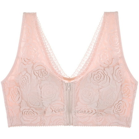 Sleep Bra Yoga Bra Sports Bra Shockproof Women Underwear Lace Vest Without Steel Ring Front Zip Big Size Bra
Sleep Bra Yoga Bra Sports Bra Shockproof Women Underwear Lace Vest Without Steel Ring Front Zip Big Size Bra