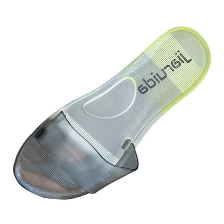 Youmylove Women Slippers Fashion Large Transparent Jelly Slippers Leisure Ladies Cozy Daily Walking
Youmylove Women Slippers Fashion Large Transparent Jelly Slippers Leisure Ladies Cozy Daily Walking