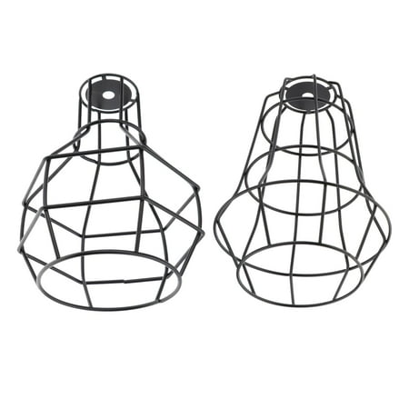 2pc Iron Wire Cage Hanging Lamp Pendant Light Chandelier 
2pc Iron Wire Cage Hanging Lamp Pendant Light Chandelier