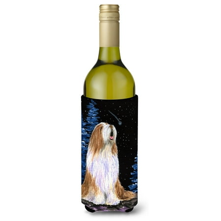 Starry Night Bearded Collie Wine Bottle Beverage Insulator Beverage Insulator Hugger SS8467LITERK
Starry Night Bearded Collie Wine Bottle Beverage Insulator Beverage Insulator Hugger SS8467LITERK