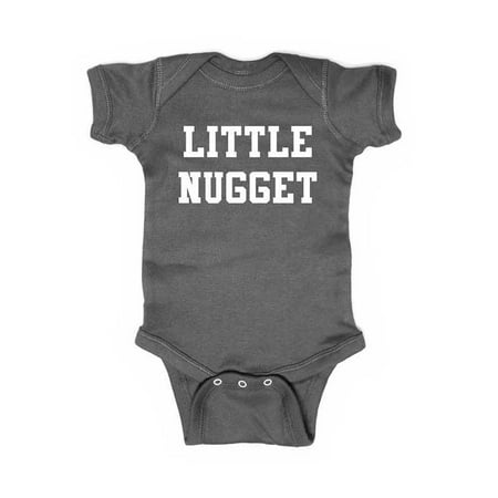 Little Nugget - wallsparks cute & funny Brand - baby one piece bodysuit - Great baby shower gift!
Little Nugget - wallsparks cute & funny Brand - baby one piece bodysuit - Great baby shower gift!