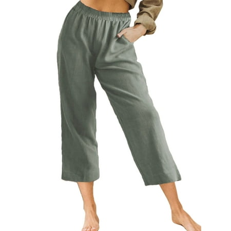 Bomotoo Women Cotton Linen Sleepwear Pajamas Pants Capris Pocket High Waisted Wide Leg Lounge Trousers Yoga Workout Activewear
Bomotoo Women Cotton Linen Sleepwear Pajamas Pants Capris Pocket High Waisted Wide Leg Lounge Trousers Yoga Workout Activewear