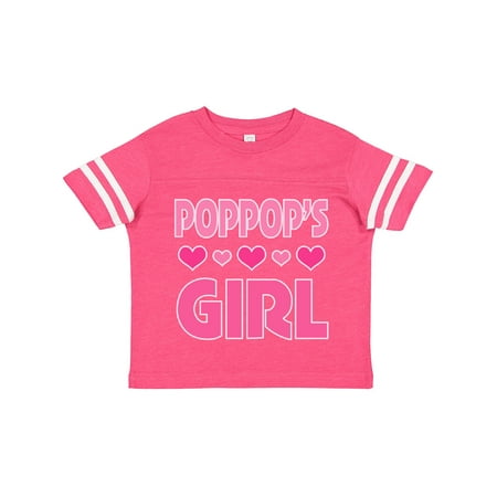 Inktastic PopPop Girl Granddaughter Gift Toddler Toddler Girl T-Shirt