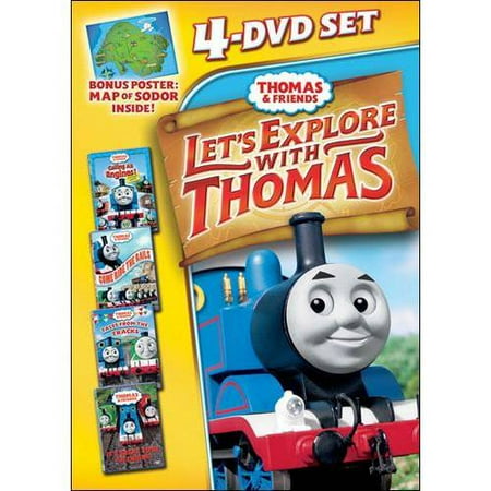 Thomas & Friends: Let's Explore With Thomas (With Map Of Sodor) (Full Frame)