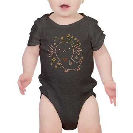 Cute Boho Baby Axolotl Bodysuit Infant -Image by Shutterstock 6 Months