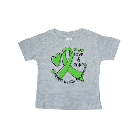 Inktastic Love and Care Mental Health Awareness Green Ribbon Gift Baby Boy or Baby Girl T-Shirt
Inktastic Love and Care Mental Health Awareness Green Ribbon Gift Baby Boy or Baby Girl T-Shirt