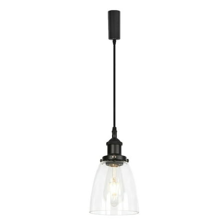 FSLiving H-Type Track Lights Adjustable Wire Lamp Modern Pendant Lighting Fixtures w/ Clear Glass Shade for Kitchen Island Track System and Bulb Not Included Black Socket - 1 Pack
FSLiving H-Type Track Lights Adjustable Wire Lamp Modern Pendant Lighting Fixtures w/ Clear Glass Shade for Kitchen Island Track System and Bulb Not Included Black Socket - 1 Pack