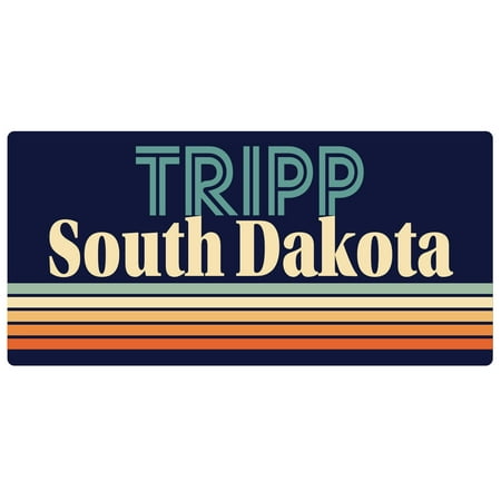 Tripp South Dakota 5 x 2.5-Inch Fridge Magnet Retro Design