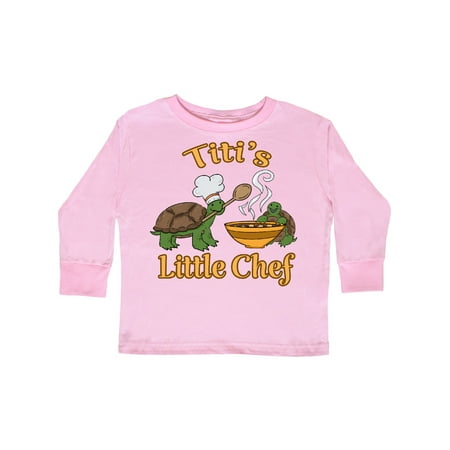 Inktastic Titi s Little Chef with Cute Turtles Gift Toddler Boy or Toddler Girl Long Sleeve T-Shirt
Inktastic Titi s Little Chef with Cute Turtles Gift Toddler Boy or Toddler Girl Long Sleeve T-Shirt