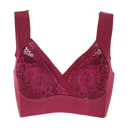 MPWEGNP Women Yoga Sports Front Closure Extra-Elastic Breathable Lace Trim Bra Underwear
MPWEGNP Women Yoga Sports Front Closure Extra-Elastic Breathable Lace Trim Bra Underwear