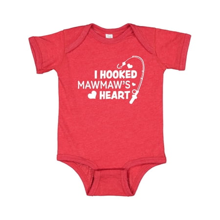 Inktastic I Hooked Mawmaw s Heart with Fishing Rod Gift Baby Boy or Baby Girl Bodysuit
Inktastic I Hooked Mawmaw s Heart with Fishing Rod Gift Baby Boy or Baby Girl Bodysuit