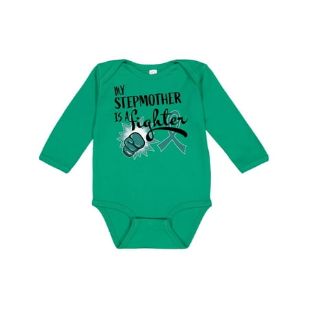 Inktastic Ovarian Cancer Awareness My Stepmother is a Fighter Gift Baby Boy or Baby Girl Long Sleeve Bodysuit
Inktastic Ovarian Cancer Awareness My Stepmother is a Fighter Gift Baby Boy or Baby Girl Long Sleeve Bodysuit