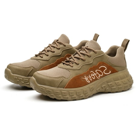 Tanleewa Steel Toe Shoes for Men Women Safety Shoes Comfortable Work Sneakers for Industrial Construction
Tanleewa Steel Toe Shoes for Men Women Safety Shoes Comfortable Work Sneakers for Industrial Construction
