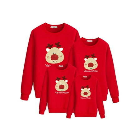 Family Christmas Outfit Crewneck Sweatshirt Casual Long Sleeve Shirt Cartoon Elk Letter Print Pullover Tops
Family Christmas Outfit Crewneck Sweatshirt Casual Long Sleeve Shirt Cartoon Elk Letter Print Pullover Tops