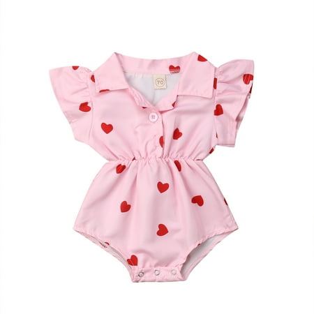 Calsunbaby Newborn Baby Girls Ruffled Sleeve Romper Casual Cotton Jumpsuit Summer Clothes Pink 3-6 Months
Calsunbaby Newborn Baby Girls Ruffled Sleeve Romper Casual Cotton Jumpsuit Summer Clothes Pink 3-6 Months