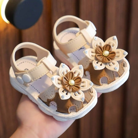Lilgiuy Toddler Beach Shoes Summer Sandal with Flower Pattern Super Breathable Outdoor Flats
Lilgiuy Toddler Beach Shoes Summer Sandal with Flower Pattern Super Breathable Outdoor Flats