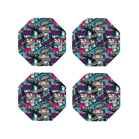 Leather Coasters with Heat-resistant for Drinks Kawaii Cartoon Eyes -标题2 Octagon
Leather Coasters with Heat-resistant for Drinks Kawaii Cartoon Eyes -标题2 Octagon