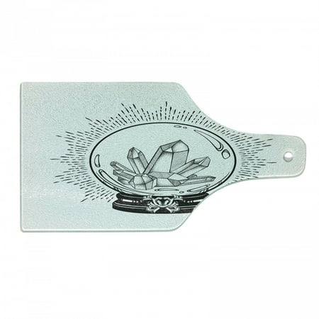Magic Cutting Board Sketchy Line Drawing of Crystal Ball with Gems Mystical Alchemy Theme Decorative Tempered Glass Cutting and Serving Board in 3 Sizes by Ambesonne
Magic Cutting Board Sketchy Line Drawing of Crystal Ball with Gems Mystical Alchemy Theme Decorative Tempered Glass Cutting and Serving Board in 3 Sizes by Ambesonne