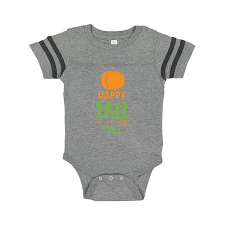 Inktastic Happy Fall Y all Pumpkin Arrow - Orange Green Gift Baby Boy or Baby Girl Bodysuit
Inktastic Happy Fall Y all Pumpkin Arrow - Orange Green Gift Baby Boy or Baby Girl Bodysuit