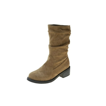 Ferndule Women Mid Calf Boots Slouchy Winter Shoes Pleated Western Boot Non Slip Pull On Work Faux Suede Casual Khaki 7
Ferndule Women Mid Calf Boots Slouchy Winter Shoes Pleated Western Boot Non Slip Pull On Work Faux Suede Casual Khaki 7