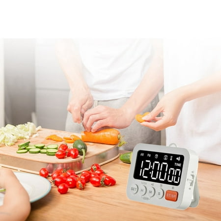 LED Digital Alarm Clock Timer for Kitchen Baking Countdown Timer Learning Time Reminder Mute Clock Kitchen Gadget
LED Digital Alarm Clock Timer for Kitchen Baking Countdown Timer Learning Time Reminder Mute Clock Kitchen Gadget
