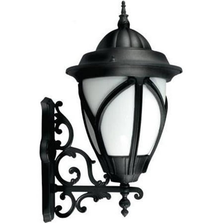 Powder Coated Cast Aluminum Wall Light Fixture Black - 29.75 x 14.69 x 17.50 in.
Powder Coated Cast Aluminum Wall Light Fixture Black - 29.75 x 14.69 x 17.50 in.