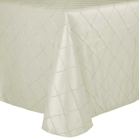 Ultimate Textile Embroidered Pintuck Taffeta 108 x 108-Inch Square Tablecloth with Rounded Corners Ivory Cream
Ultimate Textile Embroidered Pintuck Taffeta 108 x 108-Inch Square Tablecloth with Rounded Corners Ivory Cream