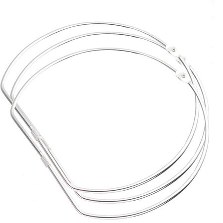 5pcs 8 Inch Screw Buckle Storage Ring Luggage Accessories Shoulder Strap Adjustment Ring Iron Semi-Circular D Ring for Bags (Silver)
5pcs 8 Inch Screw Buckle Storage Ring Luggage Accessories Shoulder Strap Adjustment Ring Iron Semi-Circular D Ring for Bags (Silver)