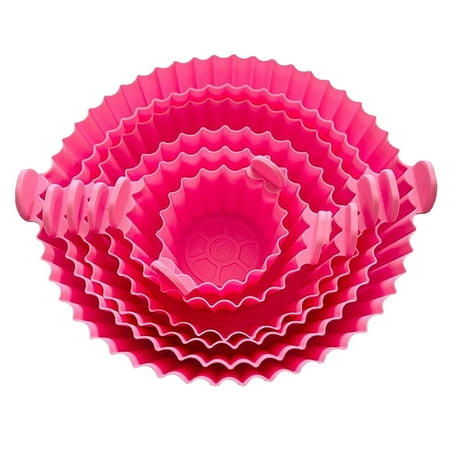 Lekdue Baking Supplies Promotion Processing Silicone Basin Made From Silica Gel Material 9.75 * 9.75 * 3.51 Inch Contain Silicone Basin*6
Lekdue Baking Supplies Promotion Processing Silicone Basin Made From Silica Gel Material 9.75 * 9.75 * 3.51 Inch Contain Silicone Basin*6