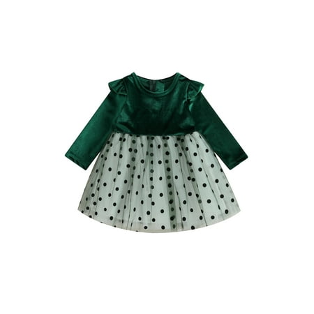 Caoirhny Baby Girls Autumn A-line Dresses Long Sleeve O Neck Dot Print Tulle Patchwork Dresses
Caoirhny Baby Girls Autumn A-line Dresses Long Sleeve O Neck Dot Print Tulle Patchwork Dresses