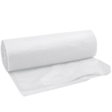 Fortune Plastic - SPCRHD4048X - 40 in x 48 in 16 mic White High Density Coreless Can Liner