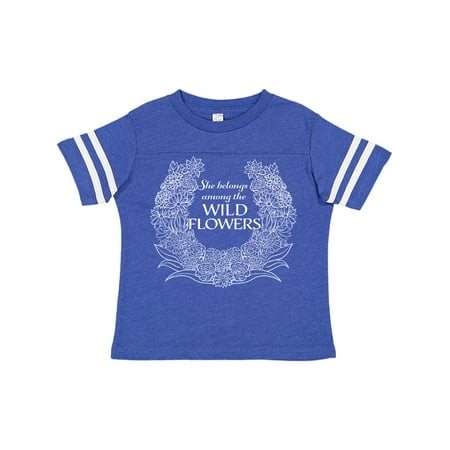 Inktastic She Belongs Among the Wild Flowers Gift Toddler Boy or Toddler Girl T-Shirt
Inktastic She Belongs Among the Wild Flowers Gift Toddler Boy or Toddler Girl T-Shirt