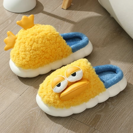 Cute Cartoon Plush Indoor Slippers Women‘s Home Shoes Winter Warm Thick Bottom Slides
Cute Cartoon Plush Indoor Slippers Women‘s Home Shoes Winter Warm Thick Bottom Slides