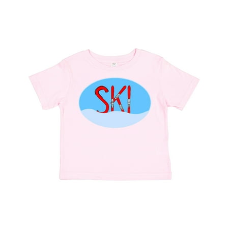 Inktastic Ski Red Skis and Snow in an Oval Gift Toddler Boy or Toddler Girl T-Shirt
Inktastic Ski Red Skis and Snow in an Oval Gift Toddler Boy or Toddler Girl T-Shirt
