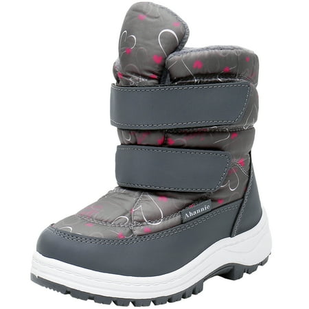Ahannie Toddler Boys Girls Snow Boots Kids Warm Insulated Winter Outdoor Boots 
Ahannie Toddler Boys Girls Snow Boots Kids Warm Insulated Winter Outdoor Boots