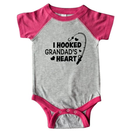 Inktastic I Hooked Grandad s Heart with Fishing Rod Gift Baby Boy or Baby Girl Bodysuit
Inktastic I Hooked Grandad s Heart with Fishing Rod Gift Baby Boy or Baby Girl Bodysuit