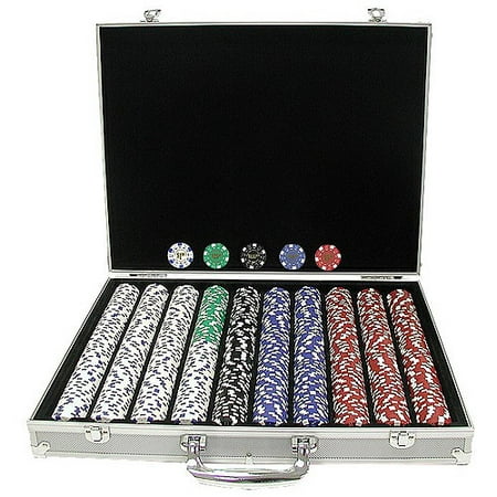 Trademark Poker 1000 Landmark Casino 11.5g Poker Chips With Aluminum Case